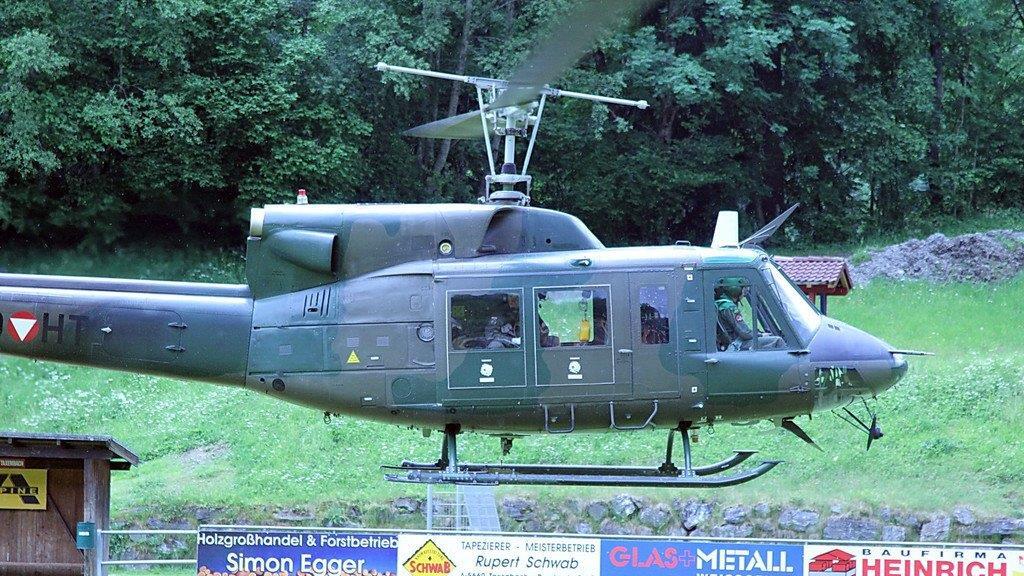 Hubschrauber im Einsatz