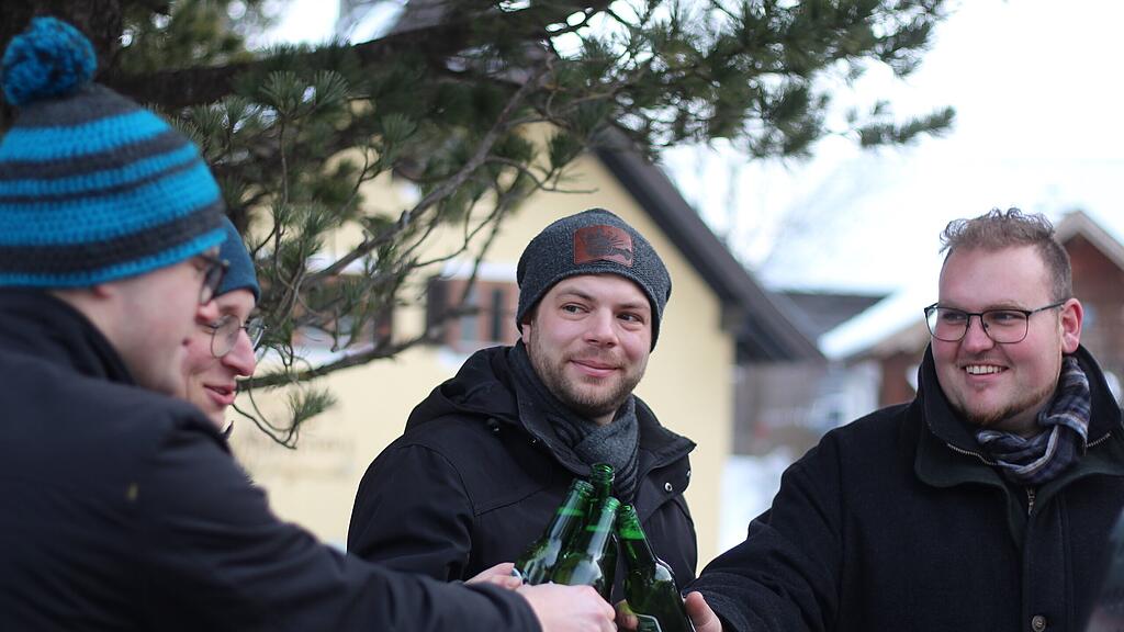 Silvesterschie\u00dfen 2023 der Prangersch\u00fctzen Mauterndorf
