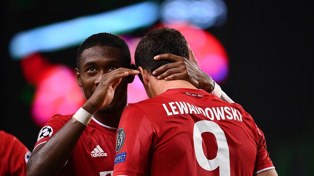 David Alaba, Robert Lewandowski, Bayern München