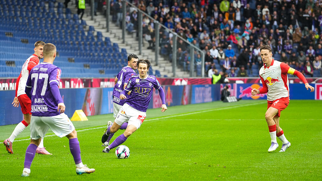 2. Liga: FC Liefering gegen Austria Salzburg