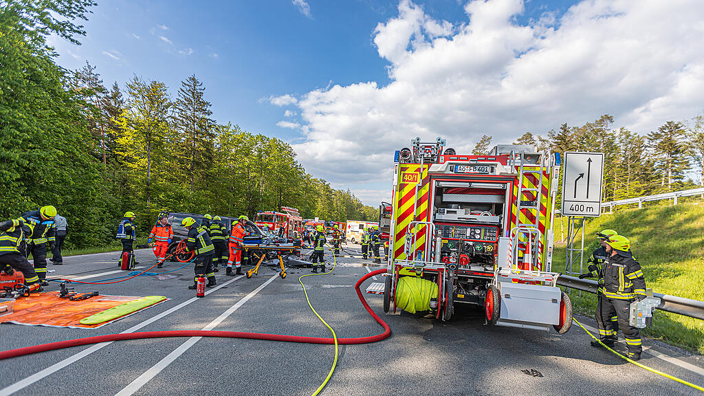 Verkehrsunfall in Burghausen