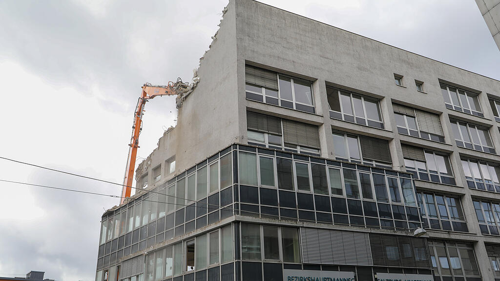 Baustelle LDZ: Abrissarbeiten