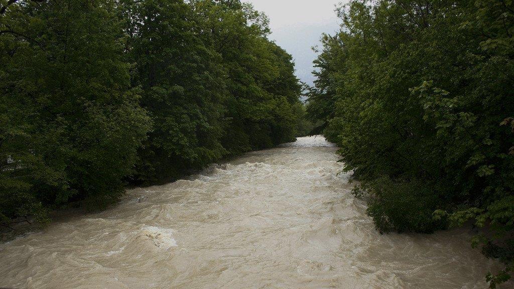 Hochwasser: Ruhpolding abgeschnitten
