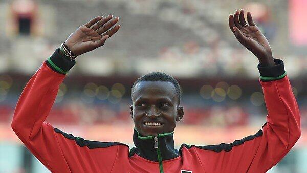 Geoffrey Kipsang Kamworor verteidigte Titel