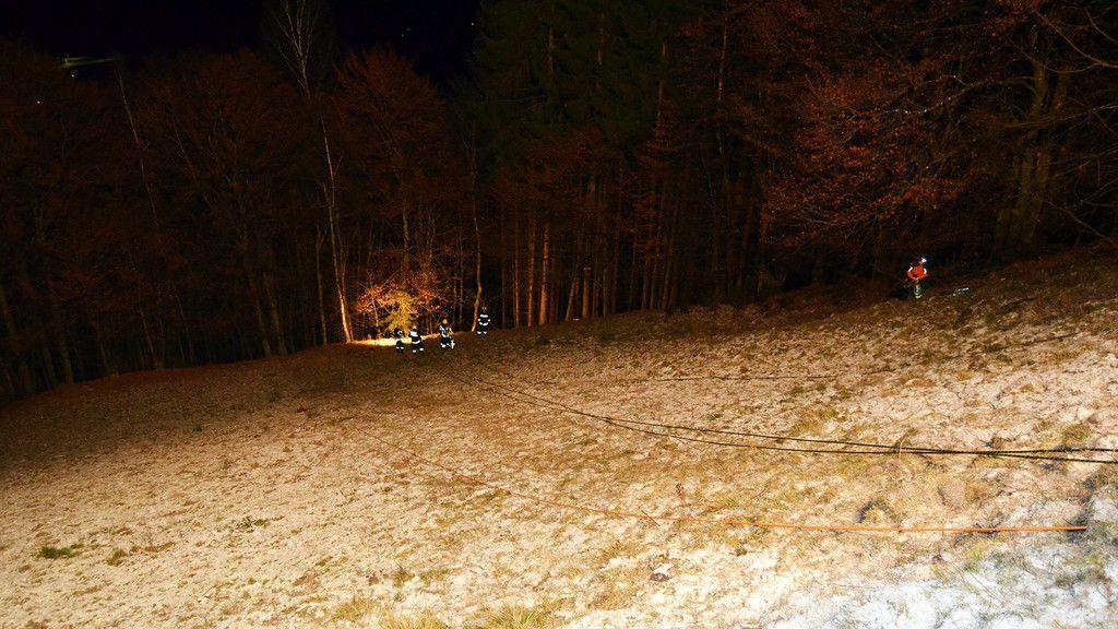 Pkw-Absturz in St. Johann