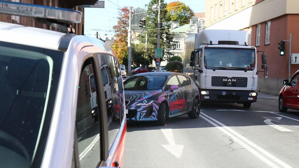 Auto erfasst Kind Stadt Salzburg