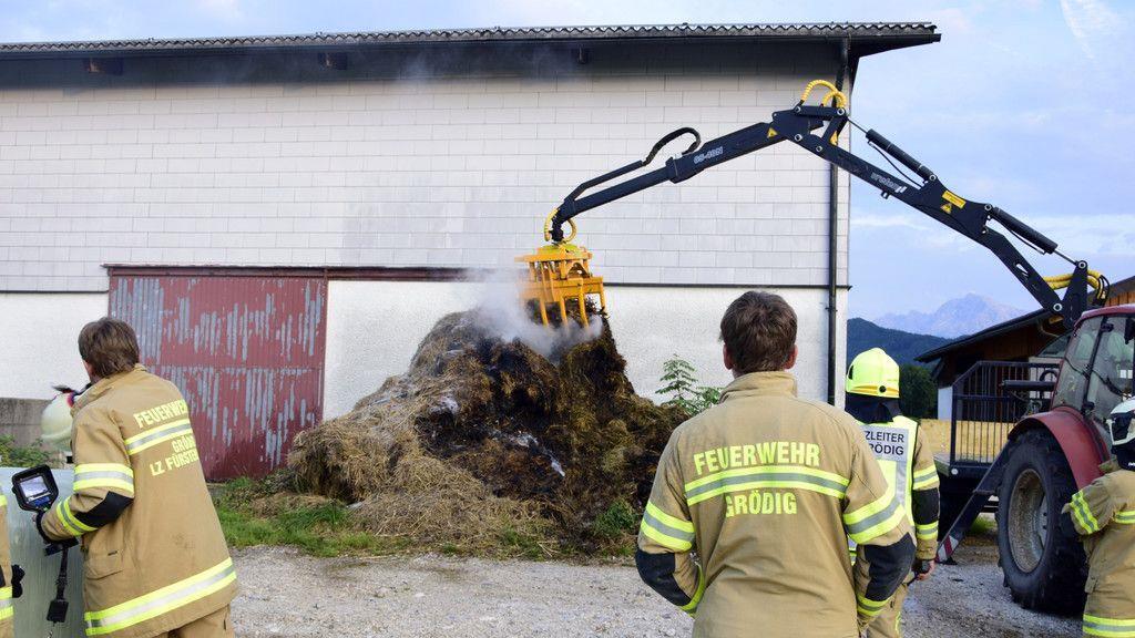 Brand in Grödig