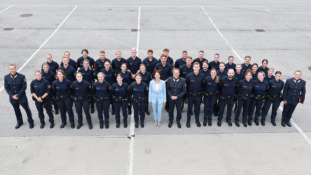Ausmusterung Polizei