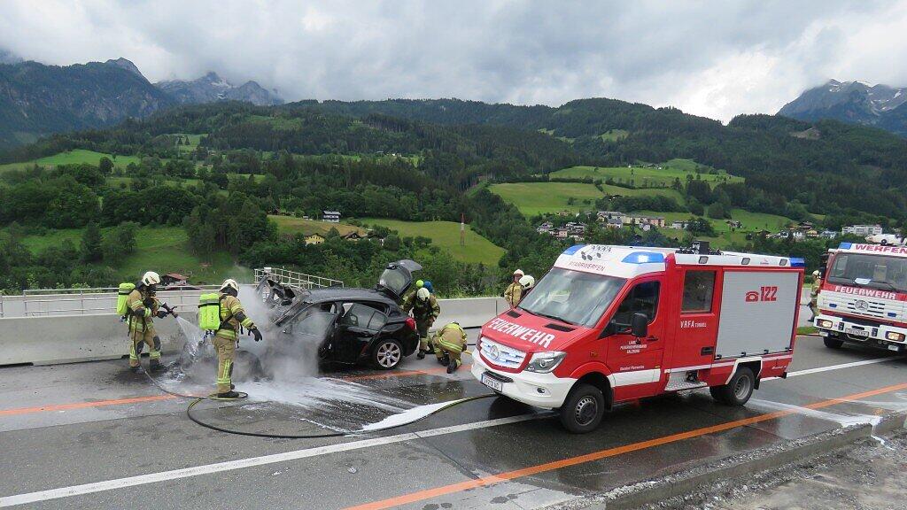Brand, A1, Pfarrwerfen