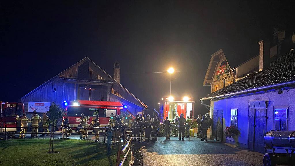 Brand bei St. Andrä