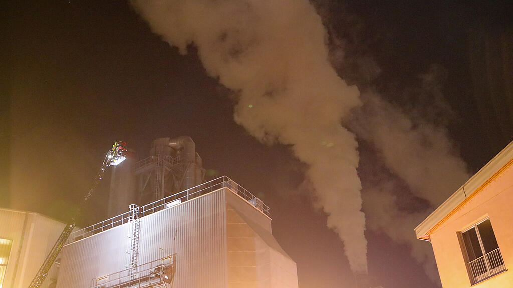 Brand bei Kaindl in Wals II