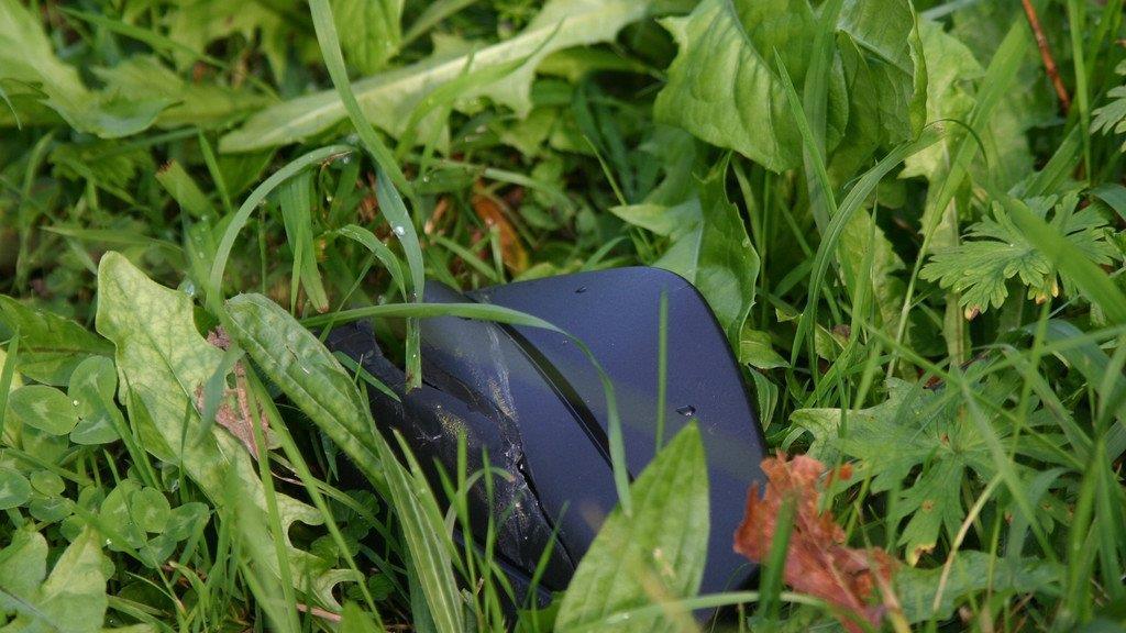 Motorradunfall auf B154