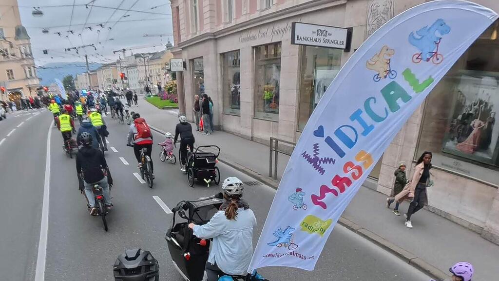 "Kidical Mass" in Salzburg