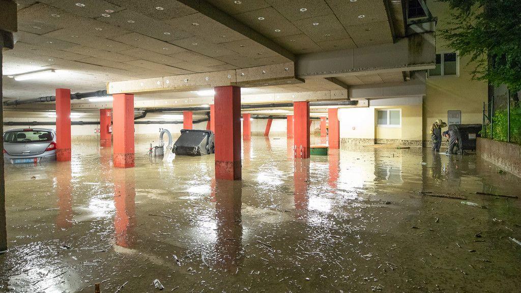 Schwere Unwetter: Bilder aus dem Glemmtal I