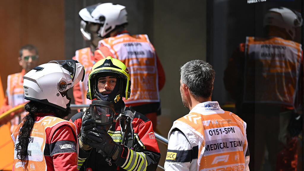 Brand im McLaren-Fahrlager in Barcelona