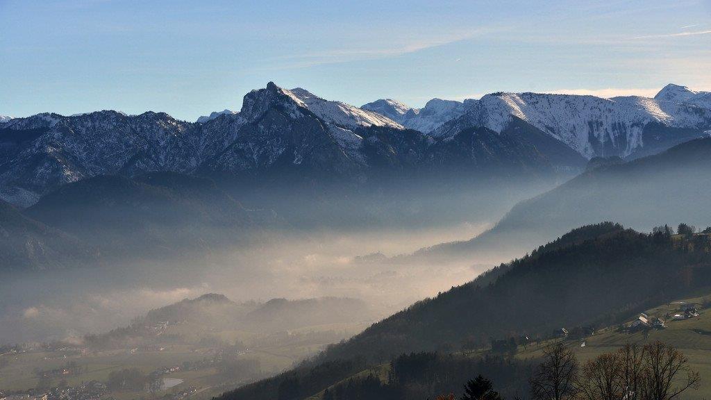 Sonne im Salzkammergut