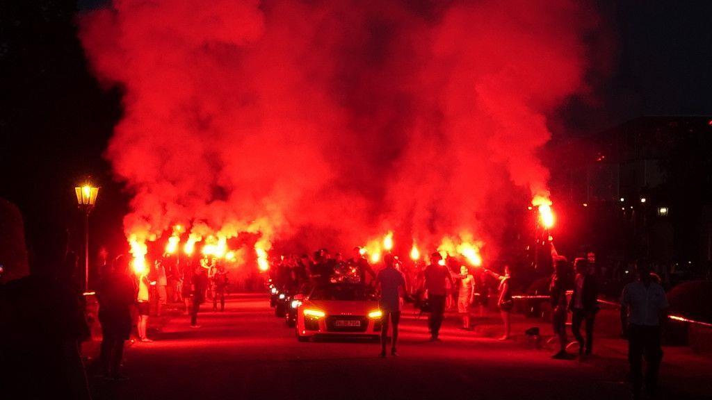Meisterfeier von Red Bull Salzburg II