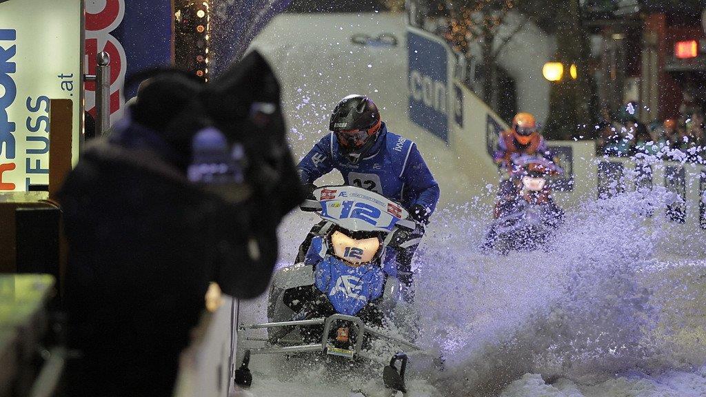 Das Finale bei Snow Mobile