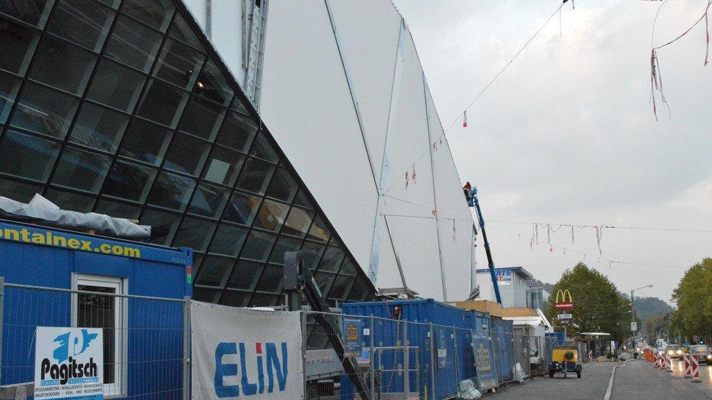 Straßen rund um SCA fertiggestellt