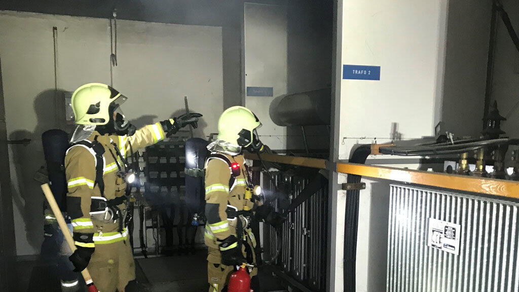 Trafobrand Saalfelden