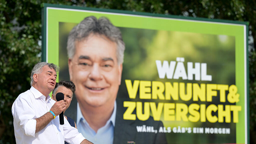 Plakat-Vorstellung der Grünen