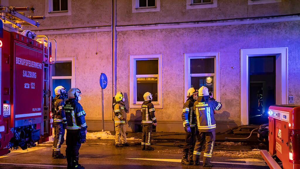 Keller-Brand in der Elisabethstraße