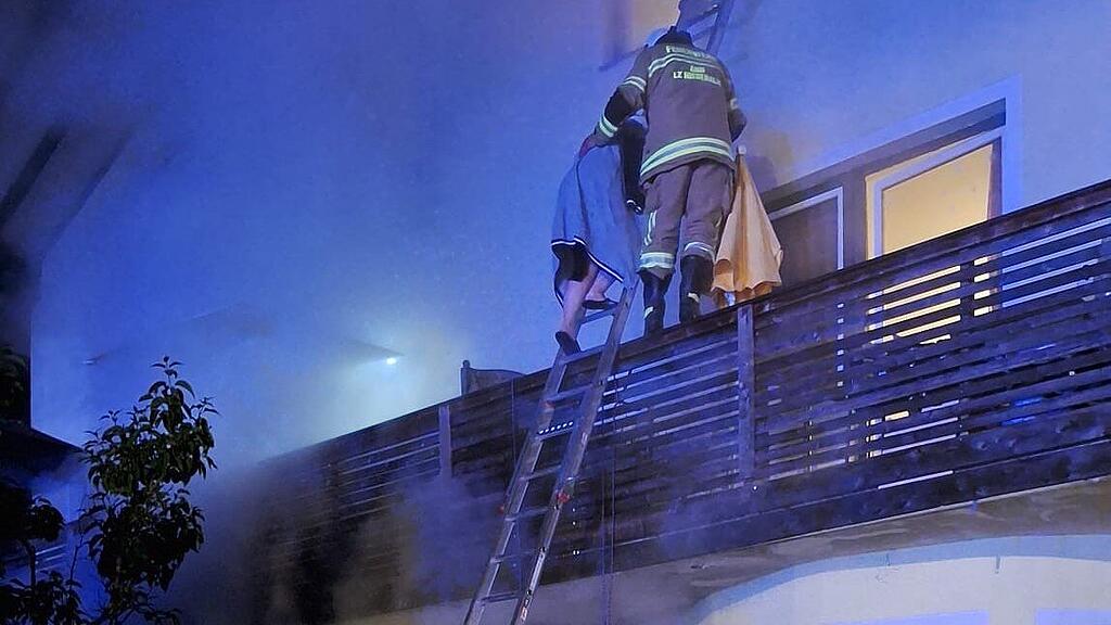 Wohnhausbrand Anif