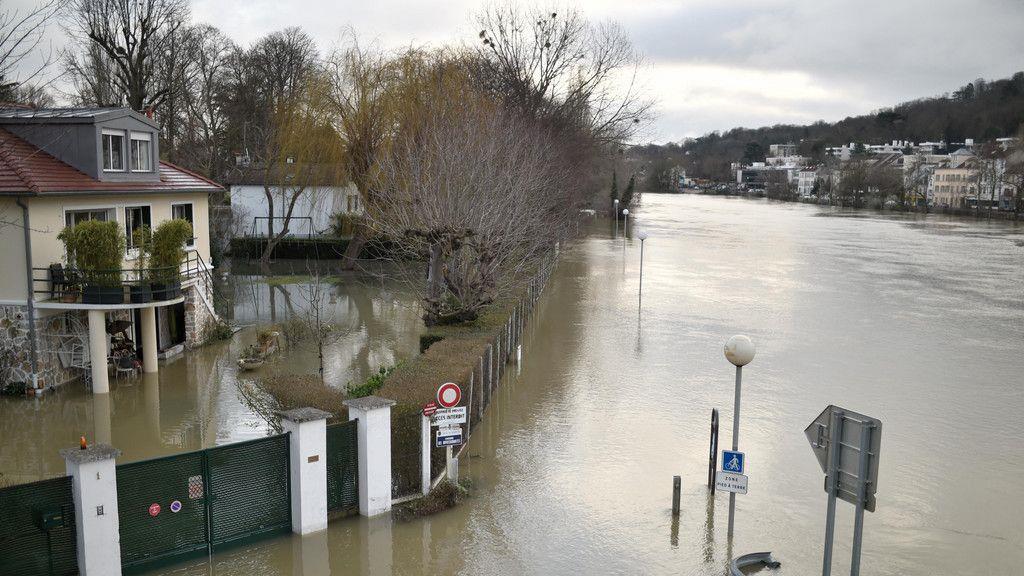 Hochwasser in Paris erreichte Höchststand