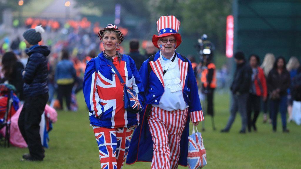 Royale Hochzeit: Fans in Windsor