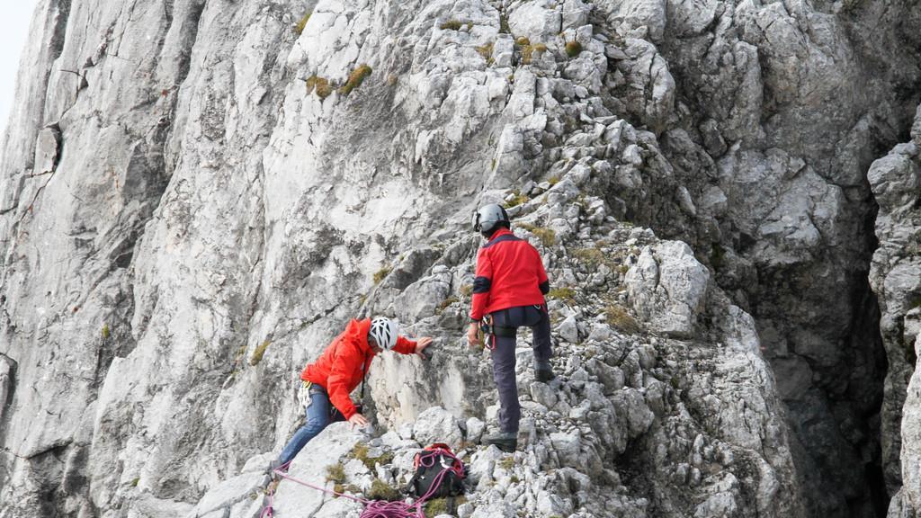 Einsatz auf der Bischofsmütze