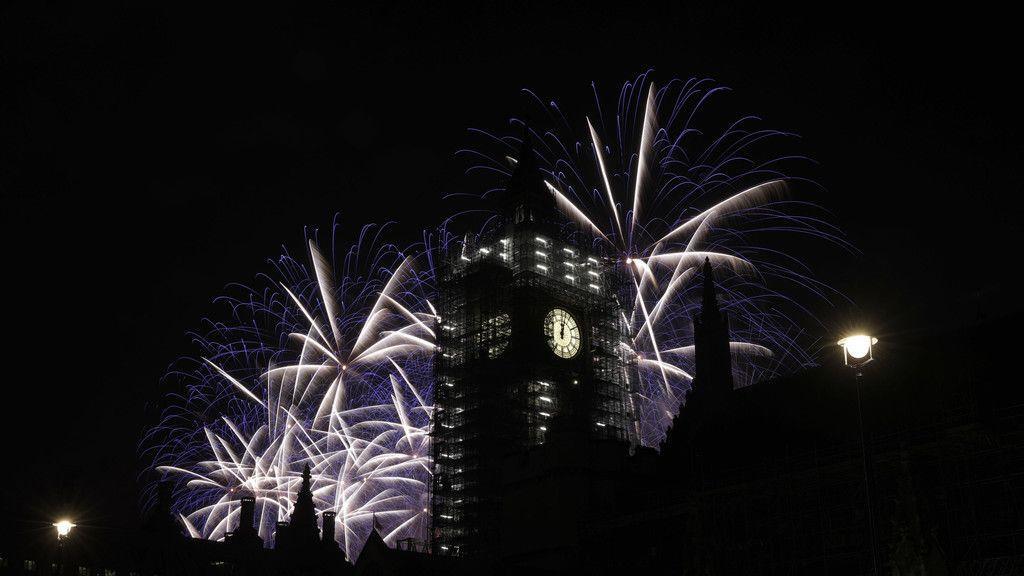 Silvester 2017 in London