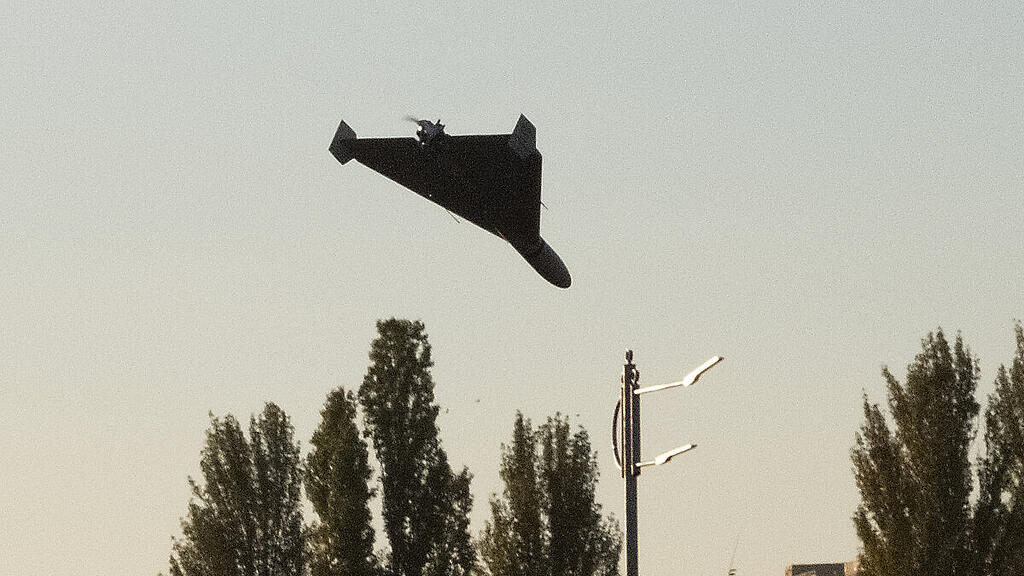 Drohne im Anflug auf die ukrainische Hauptstadt Kiew