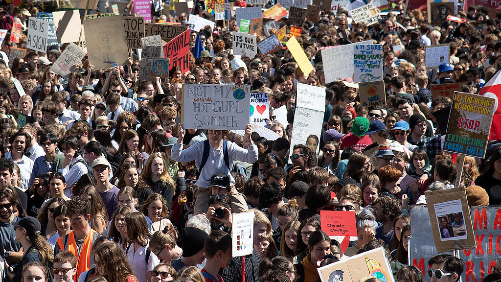 Wellingotn, Neuseeland, Fridays for Future, Klimademo