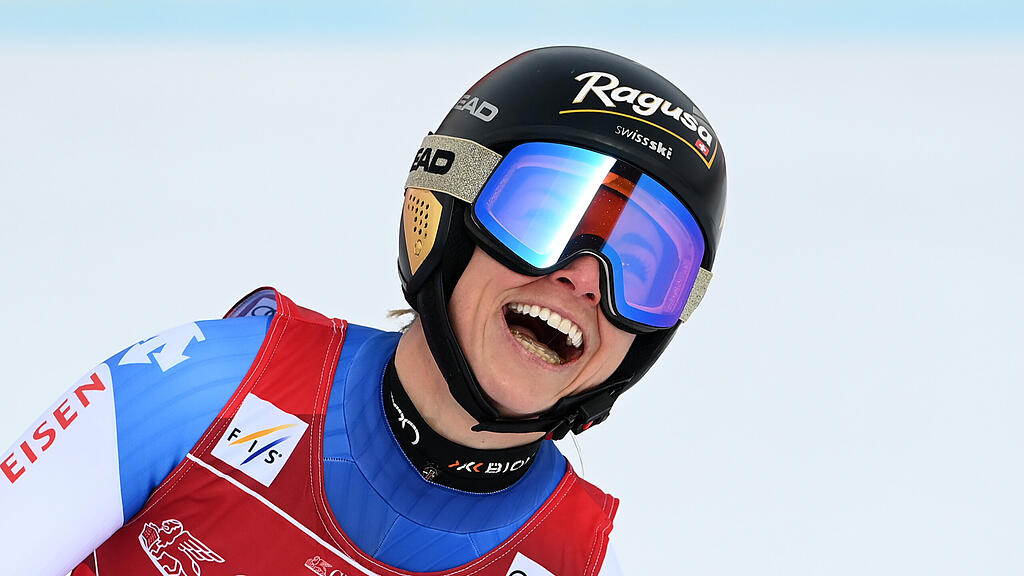 Lara Gut-Behrami gewinnt die Abfahrt in Garmisch