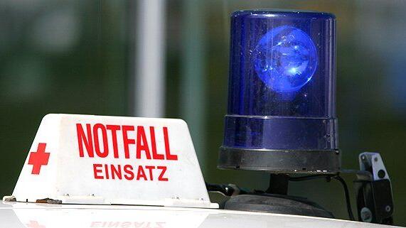 Die Flüchtling wurde bei dem Unfall verletzt.