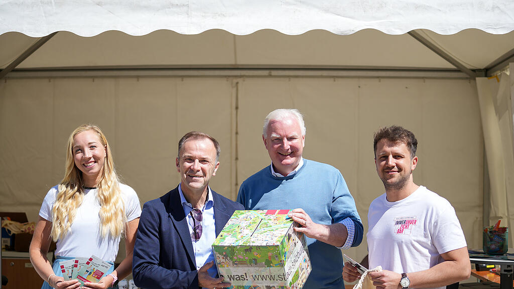 Er\u00f6ffnung Volksgartenfest 2024