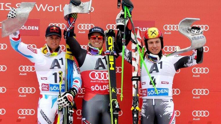 Hirscher im Sölden-RTL Dritter