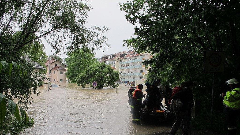 Hochwasseralarm in Bayern