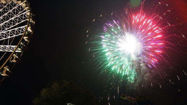 Dult Feuerwerk 2013