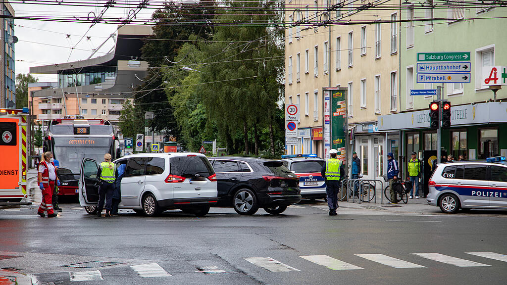 Crash Lehener Kreuzung
