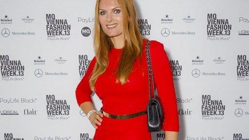 Promis bei der Eröffnung der Vienna Fashion Week 2013