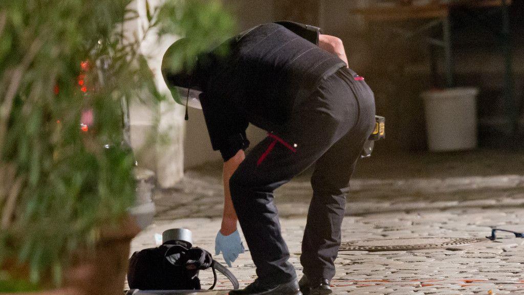 Syrer sprengt sich in Ansbach in die Luft