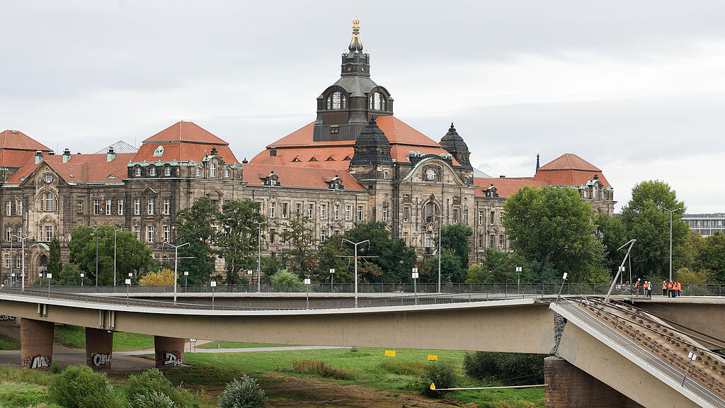 Brückeneinsturz Dresden