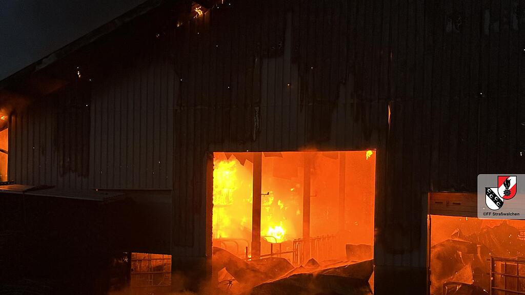 Großbrand in Pöndorf
