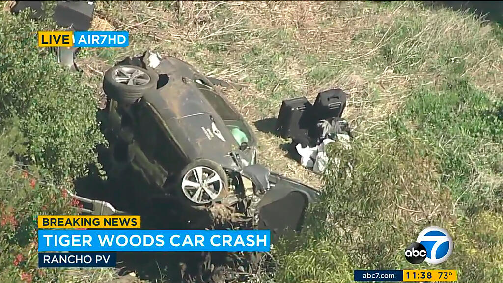 Unfall Tiger Woods