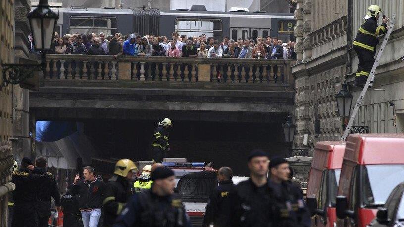 Schwere Explosion in Prag