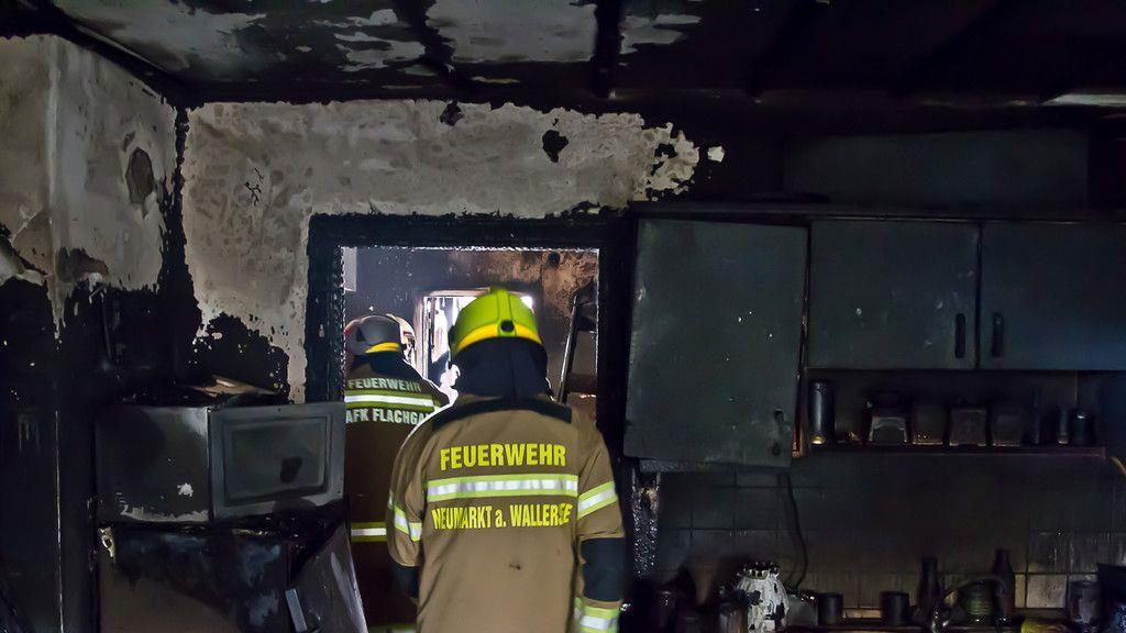 Wohnhaus in Neumarkt in Brand