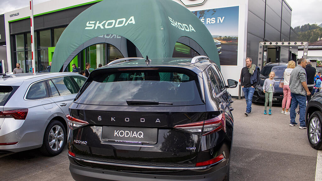"SKODA Live erleben" beim Vierthaler in Bischofshofen