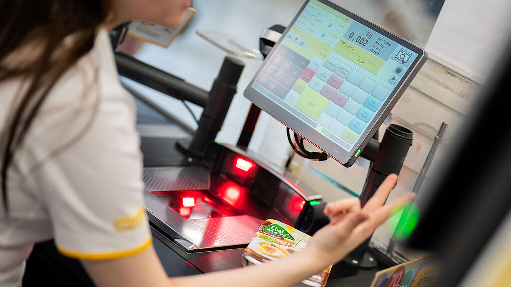 Handel, Supermarkt, Kasse, Kassa, Handelsangestellte