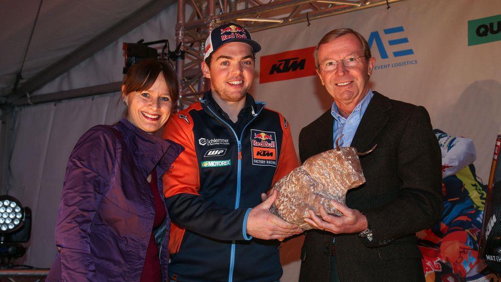 Dakar-Champion Matthias Walkner wird in Kuchl gefeiert II